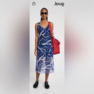 Desigual Straight Midi-Dress
